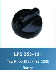LPS 253-101 Tap Knob Black for 2000 Range