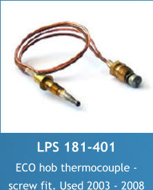 LPS 181- 401 ECO hob thermocouple 