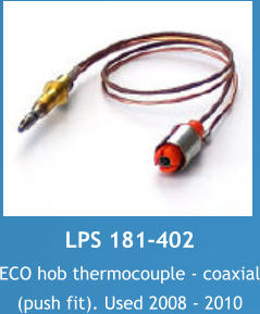 LPS 181- 402 Eco hob thermocouple