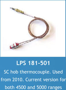 LSP 180-102 SC hob thermocouple