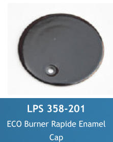 LPS 358-201 ECO burner enamel cap