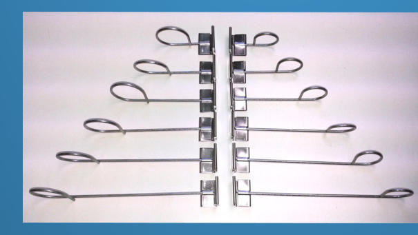 P clips in a range of sizes